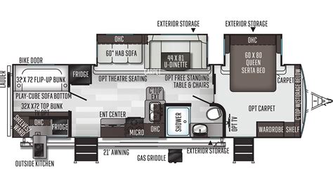 flagstaff camper floor plans